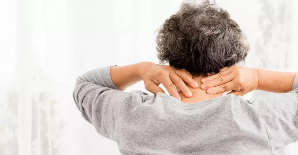 Person with cervicogenic headache