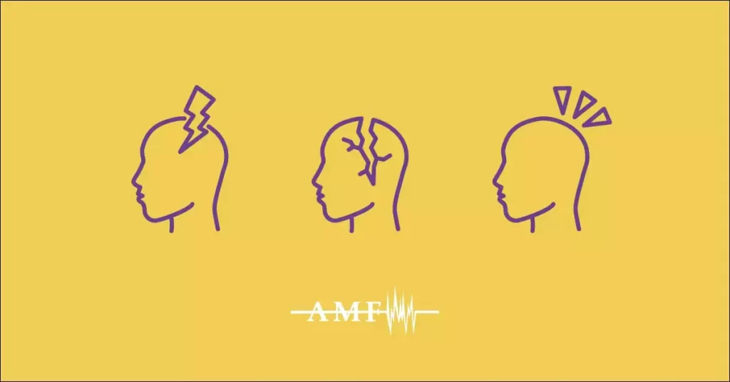 Migraine illustration