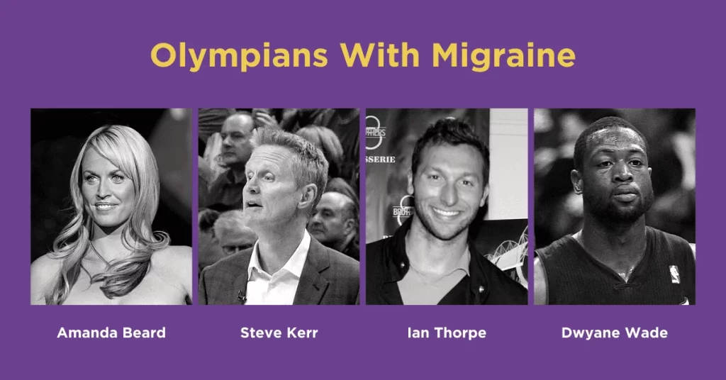Olympians with migraine