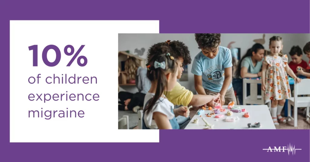 10% of Children Experience Migraine