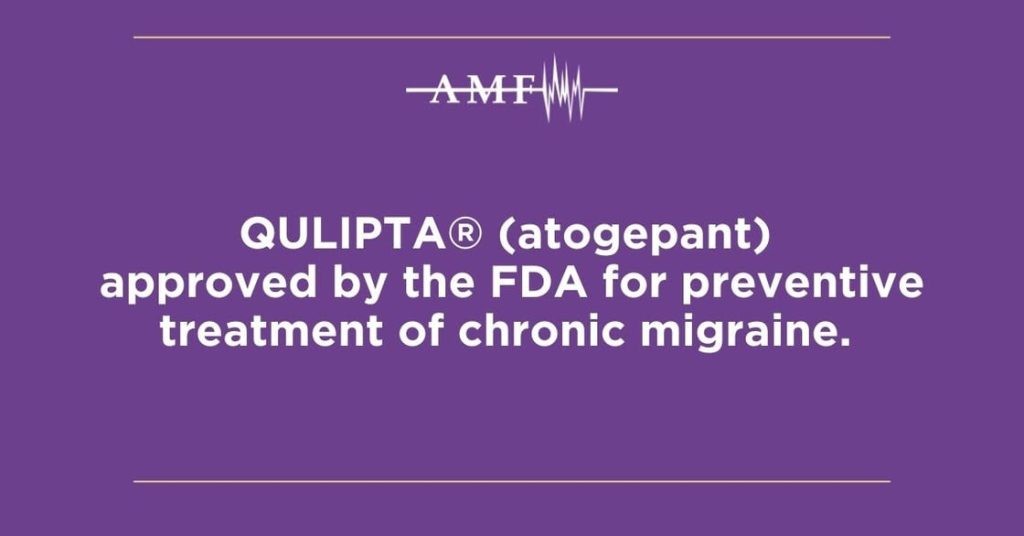 New Migraine Treatment Option for Adults With Chronic Migraine